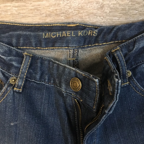 Michael Kors Jeans 6 medium wash slight flare - Picture 3 of 4